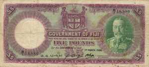 Fiji Islands, 5 Pound, P34c