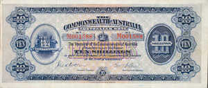 Australia, 10 Shilling, P1Aa