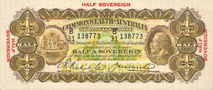 Australia, 10 Shilling, P15c