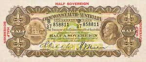 Australia, 10 Shilling, P15d v1