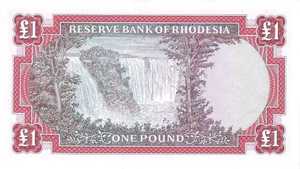 Rhodesia, 1 Pound, P28d