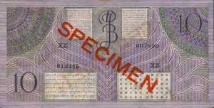Netherlands Indies, 10 Gulden, P90s