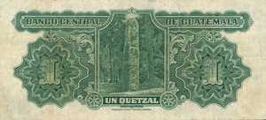 Guatemala, 1 Quetzal, P14a, BCG B9a