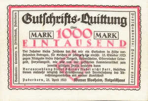 Germany, 1,000 Mark, 402