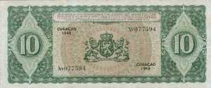 Curaçao, 10 Gulden, P30