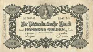 Netherlands, 100 Gulden, P32