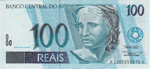 Brazil, 100 Real, P247d, C328, B869d