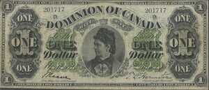 Canada, 1 Dollar, P18a