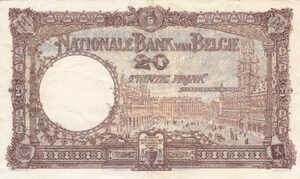 Belgium, 20 Franc, P94