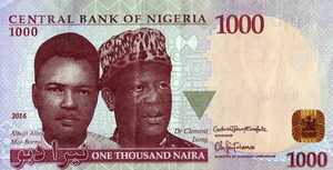 Nigeria, 1,000 Naira, P36i, B229m