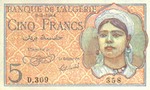 Algeria, 5 Franc, P-0094a
