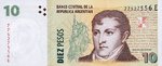 Argentina, 10 Peso, P-0354 E