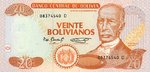 Bolivia, 20 Boliviano, P-0219