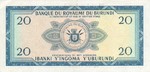 Burundi, 20 Franc, P-0015