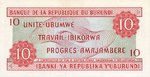 Burundi, 10 Franc, P-0020b