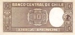 Chile, 10 Peso, P-0120 Sign.2