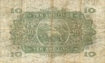 East Africa, 10 Shilling, P-0034