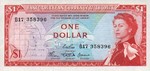 East Caribbean States, 1 Dollar, P-0013b Sign.3