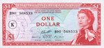 East Caribbean States, 1 Dollar, P-0013k