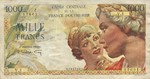 French Equatorial Africa, 1,000 Franc, P-0026
