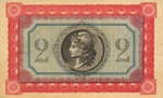 French Guiana, 2 Franc, P-0006