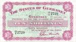Guernsey, 10 Shilling, P-0042b