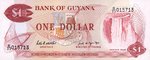 Guyana, 1 Dollar, P-0021f