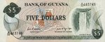 Guyana, 5 Dollar, P-0022e