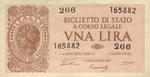 Italy, 1 Lira, P-0029a
