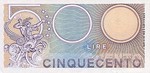 Italy, 500 Lira, P-0095