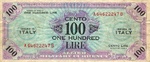 Italy, 100 Lira, M-0021b