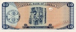 Liberia, 10 Dollar, P-0027b