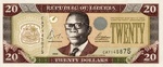 Liberia, 20 Dollar, P-0028b