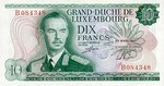 Luxembourg, 10 Franc, P-0053a