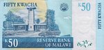 Malawi, 50 Kwacha, P-0045a