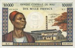 Mali, 10,000 Franc, P-0015a