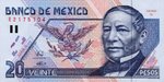 Mexico, 20 Peso, P-0106a
