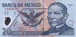 Mexico, 20 Peso, P-0116b Sign.2