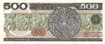 Mexico, 500 Peso, P-0079b Sign.2