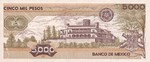 Mexico, 5,000 Peso, P-0088b Sign.2