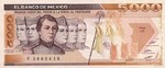 Mexico, 5,000 Peso, P-0088b Sign.2