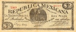 Mexico, 2 Peso, S-0938