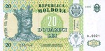 Moldova, 20 Leu, P-0013c