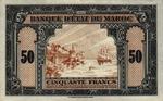 Morocco, 50 Franc, P-0026