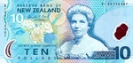 New Zealand, 10 Dollar, P-0186a