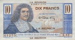 Reunion, 10 Franc, P-0042a