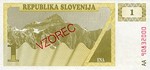 Slovenia, 1 Tolarjev, P-0001s1