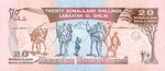 Somaliland, 20 Shilling, P-0003b