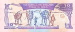 Somaliland, 10 Shilling, P-0009