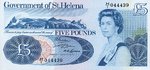 Saint Helena, 5 Pound, P-0007a